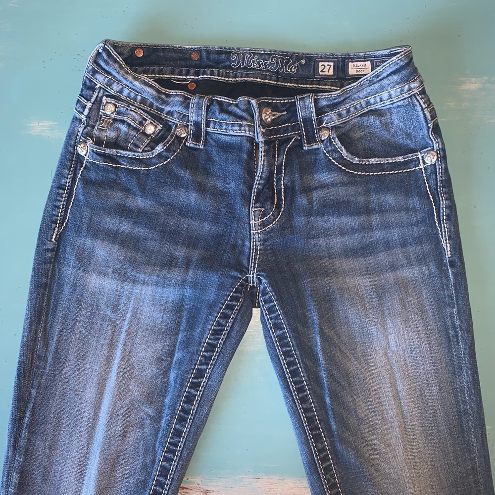 Miss Me Jeans Relaxed Bootcut